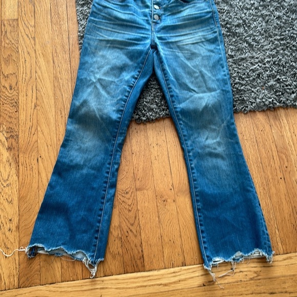 Madewell Cali Demi Boot Jeans Blue Size 25 - Picture 3 of 12
